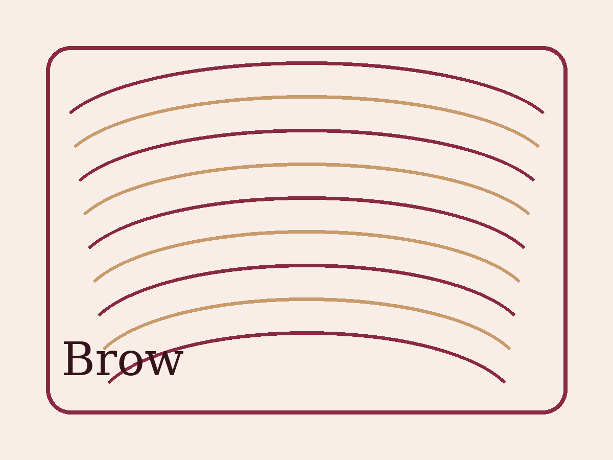 Percorso brow trainer